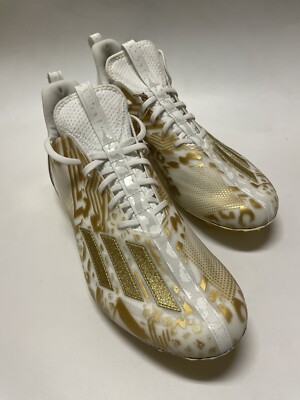 Adidas Adizero 12.0 Mismatch Football Cleats White Gold  display picture 1