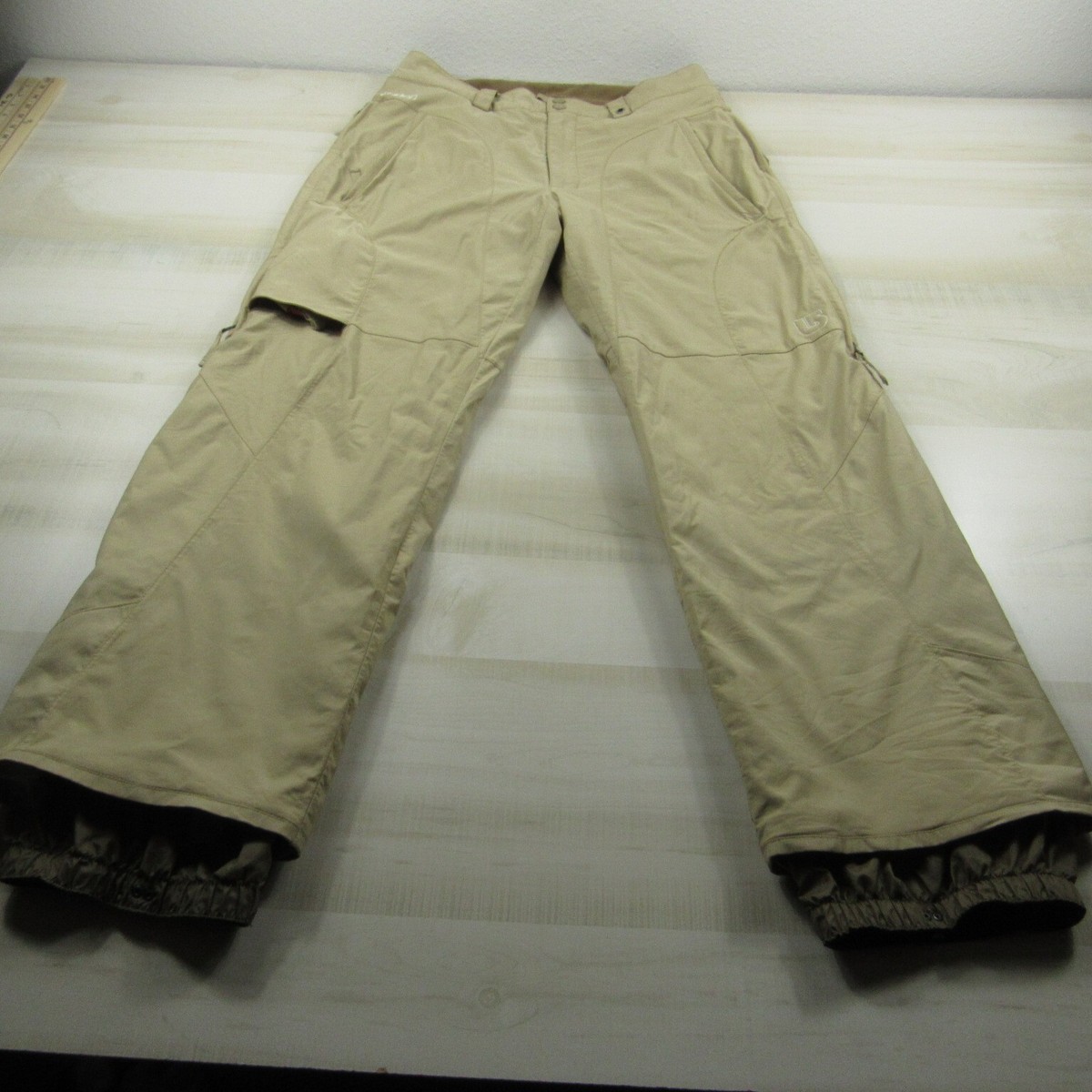 Burton Snow Pants Womens Medium Brown Cargo Snowboarding Ski