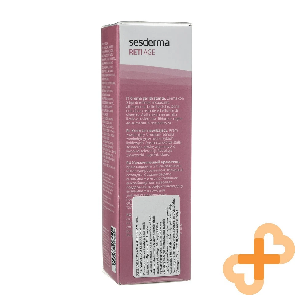 SESDERMA Retiage Anti-Aging Gelcreme 50Ml Mit Retinol Für Alle Hauttypen - Bild 2 von 4