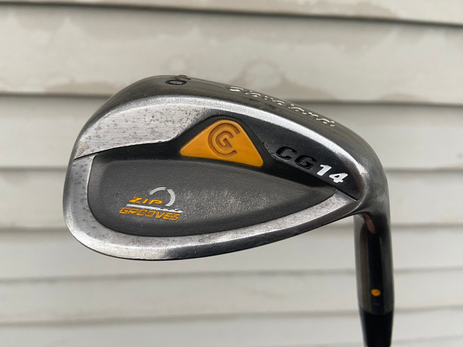Right Handed Cleveland CG14 Zip Grooves 60 Degree Wedge Steel Wedge Flex Shaft
