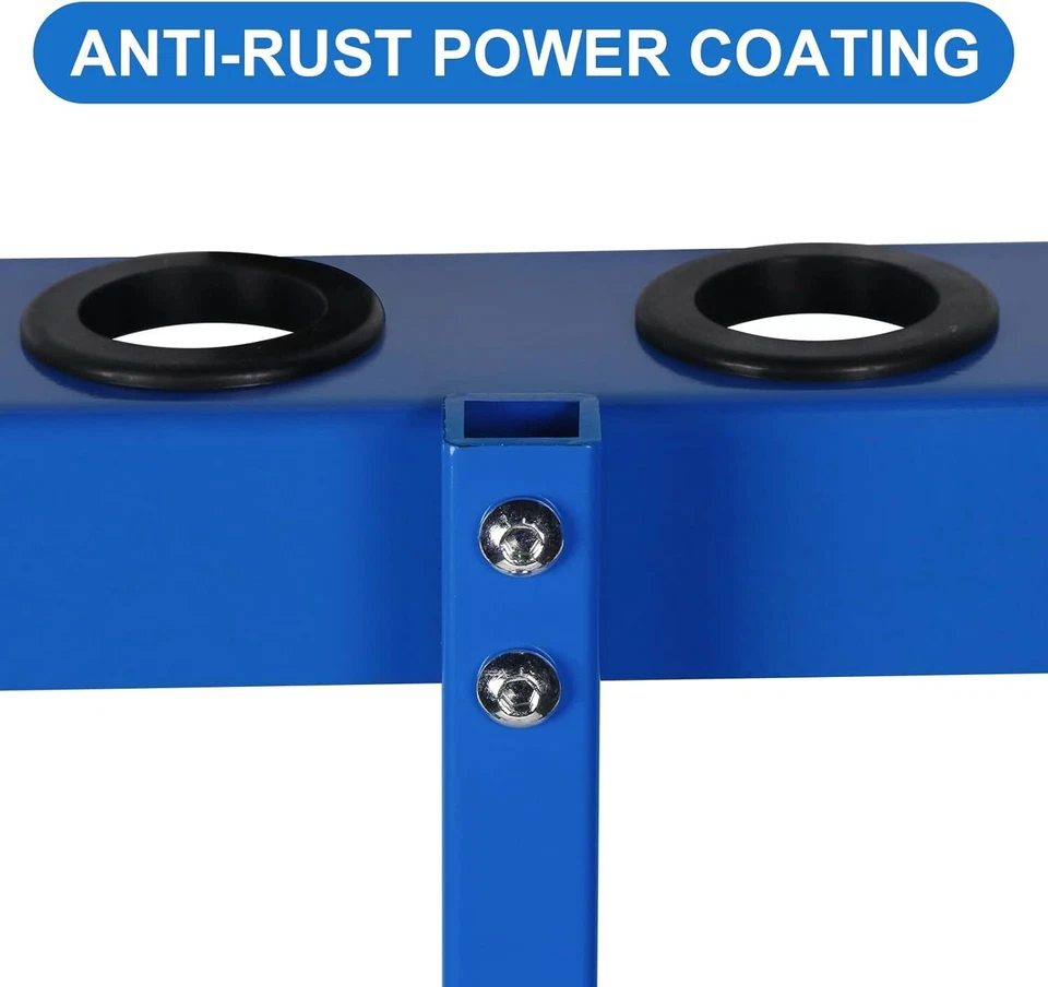 Rack de ferramentas manuais para paisagem reboque de caminhão, rack de mão vertical para paisagismo - Imagem 4 de 4