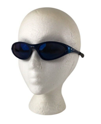 Oakley minute サングラス Oakley Minute Sunglasses Vintage Blue Wrap Gen 2 Blue Flower Ice