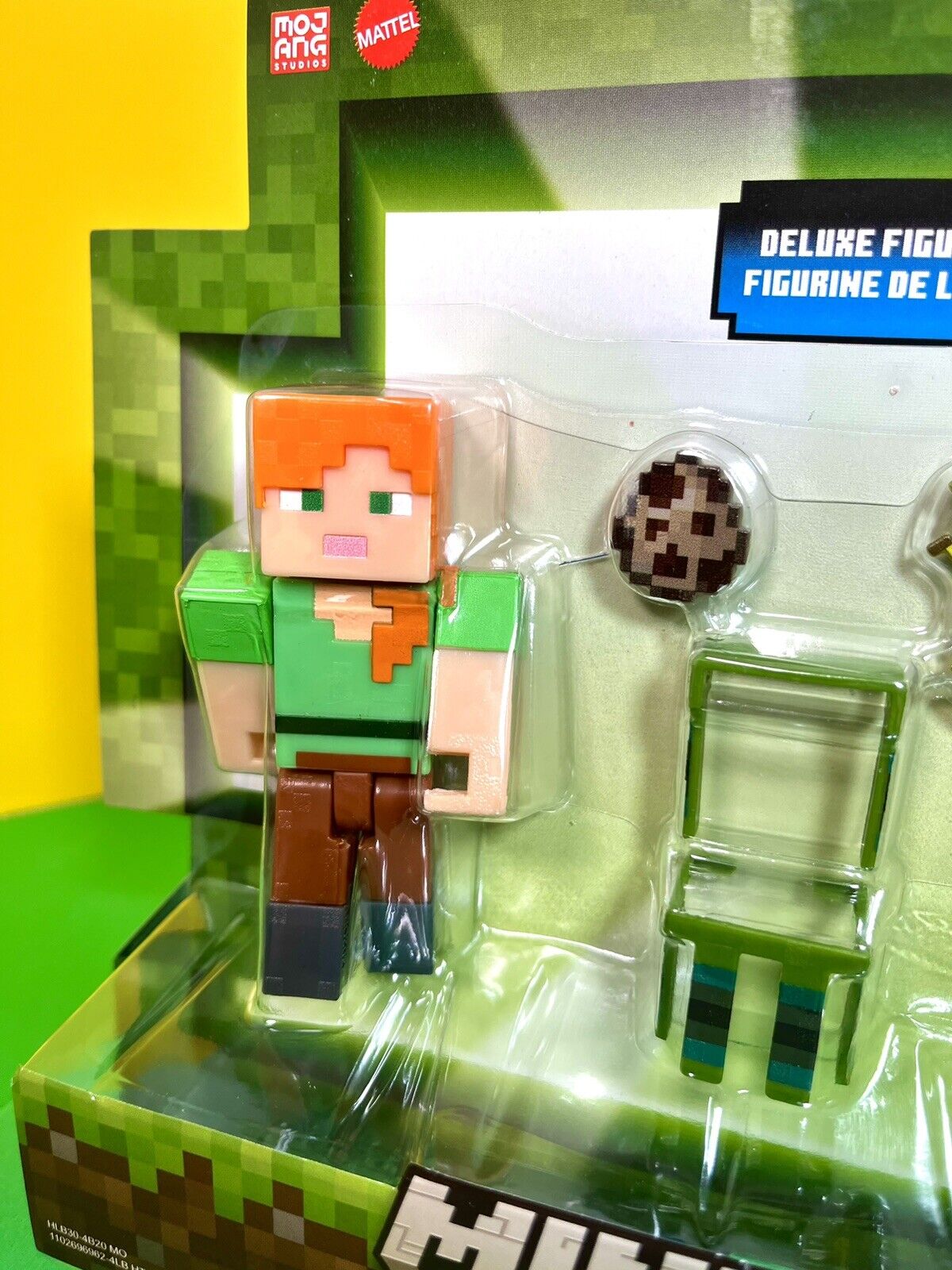 Boneco Minecraft Alex E Llama De Luxo Lançamento 2023