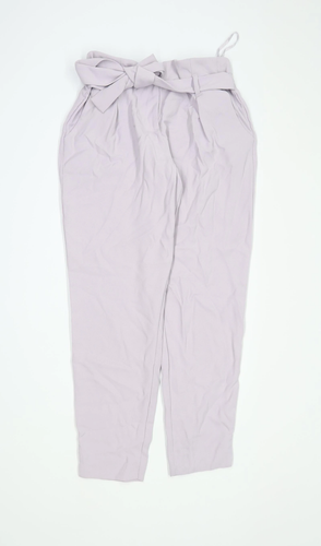 Womens River Island Purple Trousers 