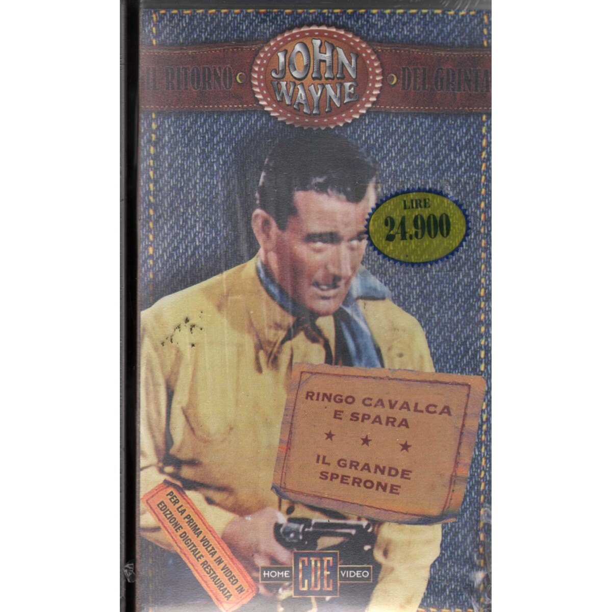 Ringo Rides And Shoots - The Great Spur VHS George Sherman Univideo - CQ20042