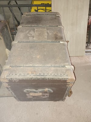 Malle de voyage début XXe | , brocante en ligne