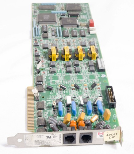 Tarjeta DSP de 4 puertos vintage Dialogic Corp 85-0155-019 16 bits ISA ISA16 - Imagen 3 de 3