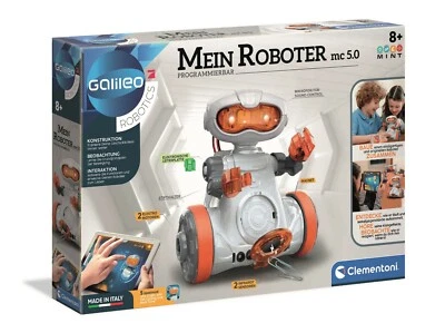 Clementoni Galileo 59158 Mein Roboter MC 5.0 programmierbar Experimentierkasten