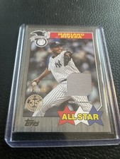 2022 Topps MARIANO RIVERA 1987 All-Star Jersey Relic BLACK #'d /199 Game-used GU