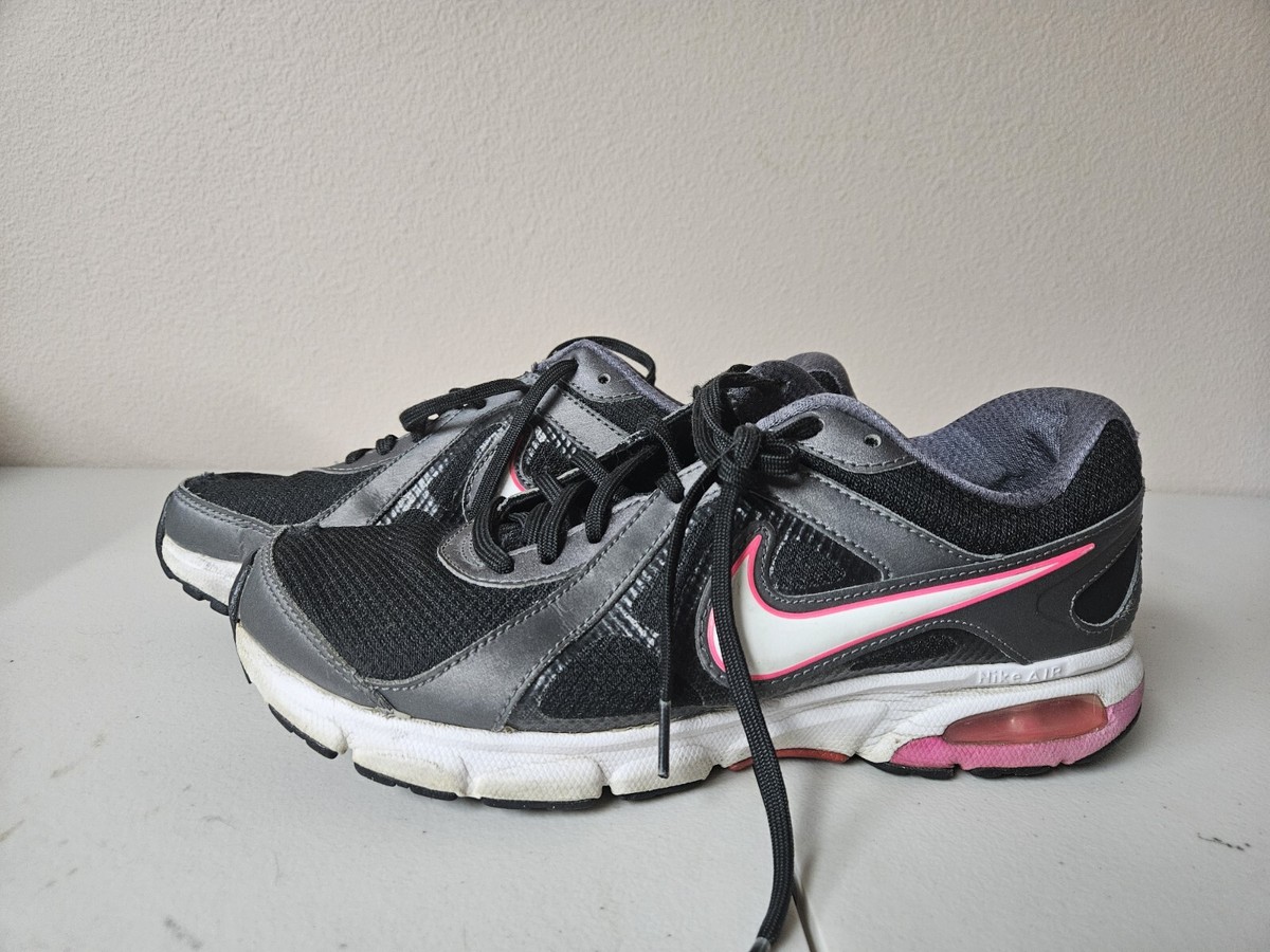 Size 10 Nike Air Dictate Low Black W Grey Pink Running Shoes