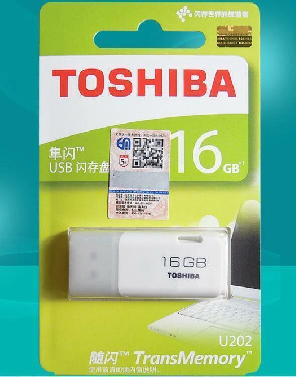 16GB Toshiba /KIOXIA Memory Stick USB 2.0 Flash Drive THNU08HAY BLANCO - Image 4 of 4