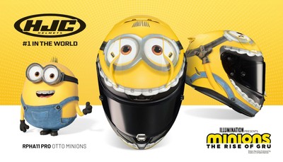Full Face Helmet HJC RPHA 11 Minions Eight Yellow SIZE XS | eBay
