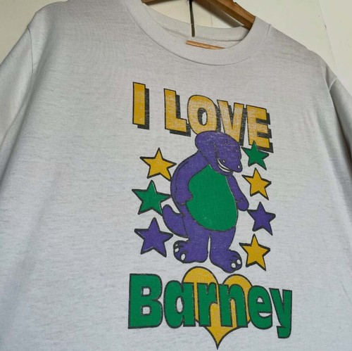 NEW!!! 90s Barney Euro Boot Vintage T-shirt Fan Gift Size S-4XL - 第 1/6 張圖片