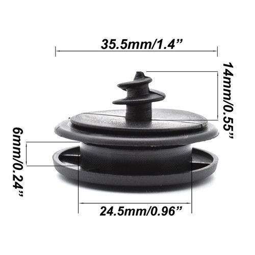 4Pcs Plastic Car Floor Mat Clips Carpet Fixing Retainers Fastener