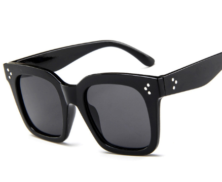 2016 new fashion box sunglasses Korean version of colorful reflective sunglasses