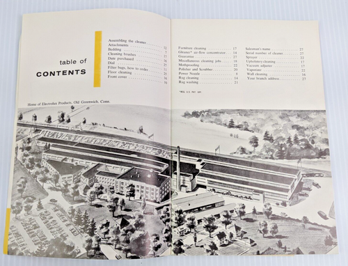 Vintage Electrolux Cleaner Model G 'How to Use' Booklet Manual 1960s 27 pages - Picture 4 of 7
