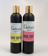 Gelixir No-wipe Top Coat And Base Coat For Ge...