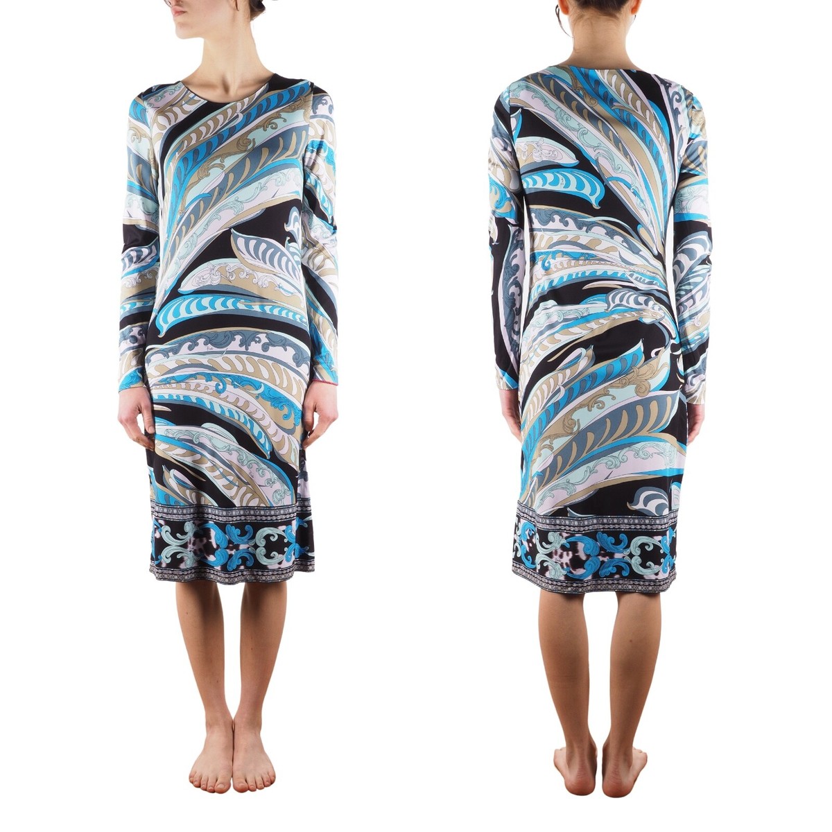 Emilio Pucci Vintage Firenze Women's Paisley Multi Viscose