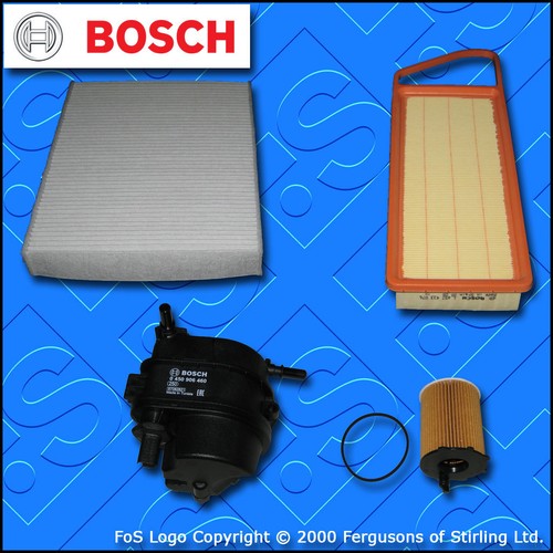 SERVICE KIT for FORD FIESTA MK6 1.4 TDCI OIL AIR FUEL CABIN FILTERS