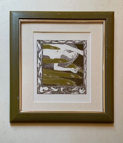 Koloman MOSER (1868-1918), Siebdruck, Akt Symbolist Curiosa WIENER SEZESSION - Bild 9 von 12