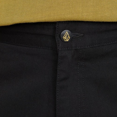 Volcom Vmonty 22 inch Mens Shorts - Black 34 inch waist NWT $55 - Picture 3 of 4