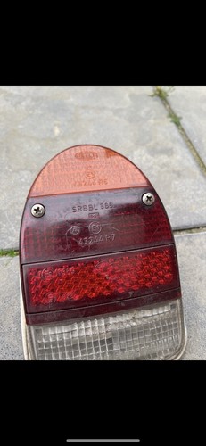 VW Käfer Rücklicht Streuscheibe Glas hinten Hella BS2516 SRBBL365