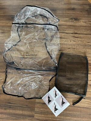 Brandneu Regenschutz kompatibel mit Babyzen Yoyo6+ Yoyo2 Yoyo3 Kinderwagen mit Tasche