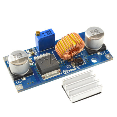 2pcs XL4015 DC-DC 4V-38V to 1.25V-36V 5A Step Down Power Supply Buck 24V 12V 5V