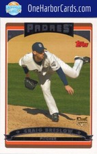 2006 Topps San Diego Padres #316 Craig Breslow