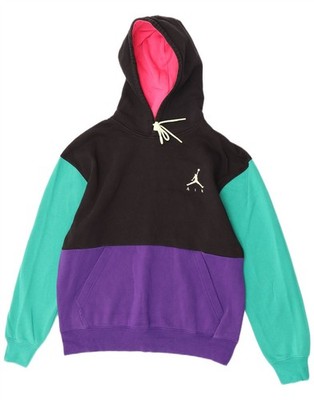 Jordan Herren Standard Fit Hoodie Pullover Large Mehrfarbig Colourblock DV20
