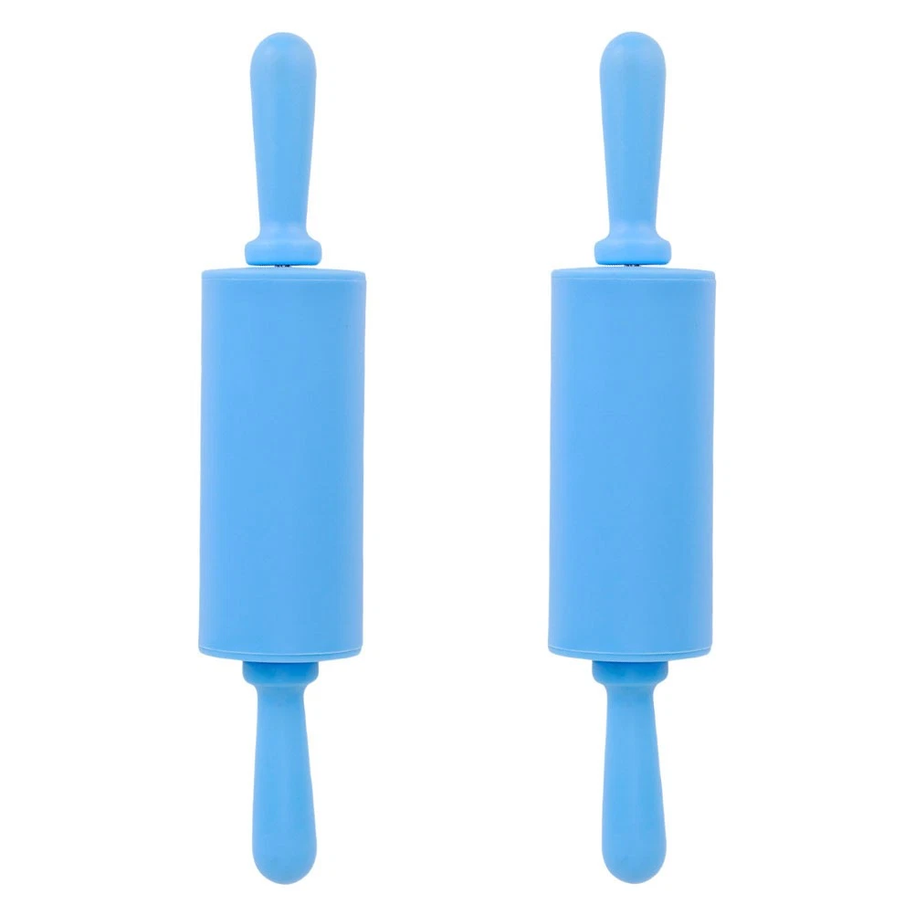 2 Piezas Palitos Rodantes Niños Arcilla Polimérica Pin Herramientas Artesanales Hechas a Mano