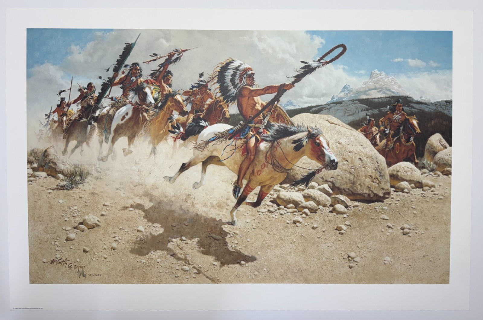 Frank McCarthy - "Hoka Hey": Sioux War Cry - Ltd Ed. Signed & Numbered Print