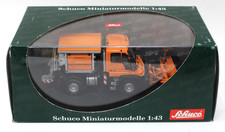 Schuco Mercedes Unimog U300 Truck 4x4 Spazzaneve Snownplough 1:43 4643