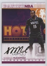 2016-17 Panini NBA (International) Hot Signatures Facsimile Shabazz Muhammad 7iu