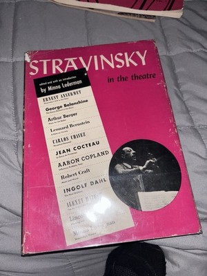 Stravinsky in the Theatre Minna Lederman Trade Paperback Music Theater