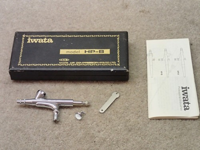 #ad Iwata HP B Vintage Airbrush Made in Japan Missing Parts Incomplete Project $67.96