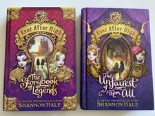 Ever After High book 1 & 2 Hardcover- like new