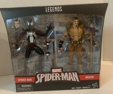 Marvel Legends SPIDER-MAN & KRAVEN 6 figure Series 2-Pack Simbiote MIB NIP