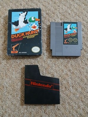 Duck Hunt für NES mit Box, 5 Schrauben Cartridge Variante & Hülle PAL Nintendo  