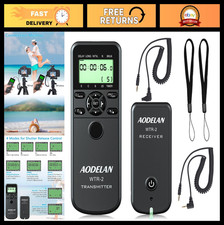 Wireless Camera Remote Shutter Release Timer for Canon EOS R, 80D, 90D, PowerSho