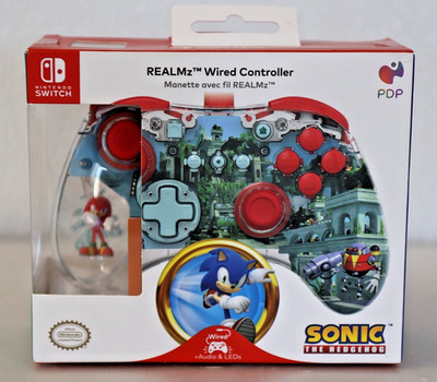 PDP Realmz Sonic the Hedgehog Wired Controller for Nintendo Switch - Knuckles