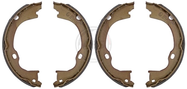 Bremsbackensatz Feststellbremse A.B.S. 40941 FüR Dodge Jeep Wrangler Nitro JK 3-image