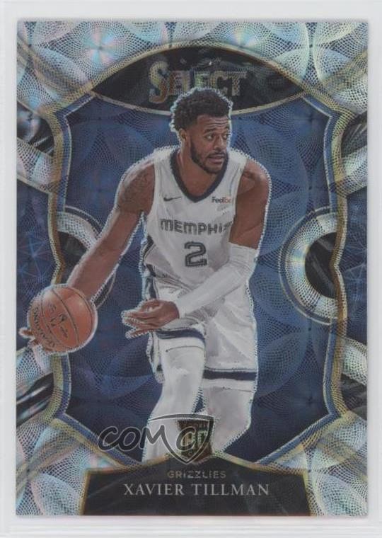 2020-21 Panini Select Concourse Scope Prizm Xavier Tillman #95 11qd