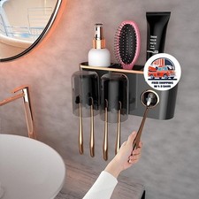 Dispensador Autom tico De Pasta De Dientes Con Soporte Para Cepillos De Dientes