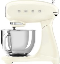 SMEG Mixeur Électrique SMF03CREU Crème Beige 800 W 10 Vitesses 10 Programmes