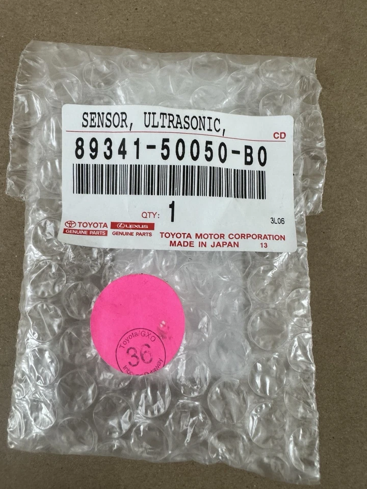 2003-2006 Lexus LS LS430 Parking REVERSE Sensor 89341-50020-B0 Dark Gray OEM NEW - Image 2 of 4