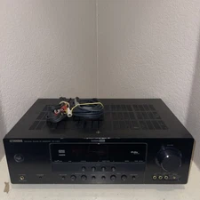 Yamaha RX-V363 A/V Receiver Home Theater Surround Sound With Cords Bundle