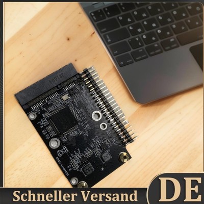 MSATA SSD auf 44 Pin IDE Konverter Adapter Adapterkarte für Laptop