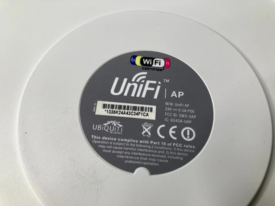 Lote de 7 Ubiquiti Networks UniFi AP Punto de Acceso Inalámbrico SWX-UAP Foto 4 de 4