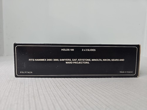 Vintage Hanimex No Spill Rotary Slide Tray Holds 100 2"x 2" Slide 32 Slides Inc - Picture 7 of 11